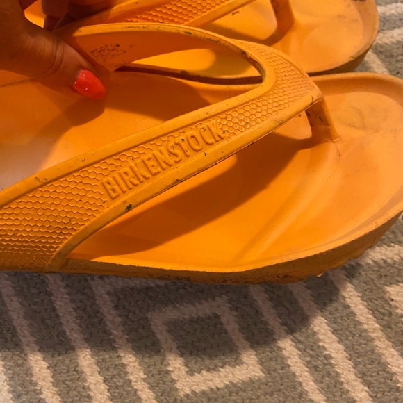 Birkenstock Bright orange Waterproof Sandals - Picture 3 of 8